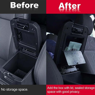 Yotatv™ hidden armrest storage box for toyota tacoma 2016-2023