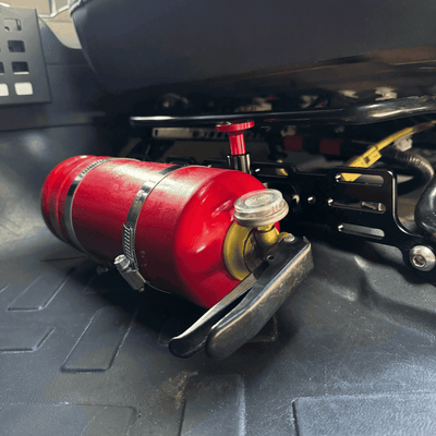 Aluminum Quick drop fire extinguisher mount (Universal fit)