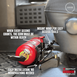 Front Seat Lifters Multi Mount Panel with brackets for Toyota Tacoma, 4runner, FJ CRUISER & Lexus GX