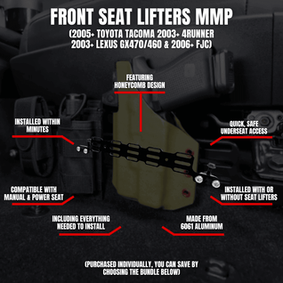 1.25 Inches front seat lifters for toyota tacoma 4runner Fjcruiser & Lexus