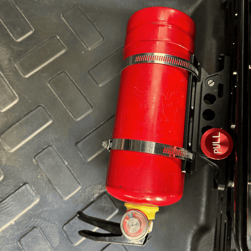 Aluminum Quick drop fire extinguisher mount (Universal fit)