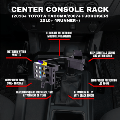 Yotatv™ Multi-Function Organizer Rack For Toyota Tacoma 2016-2023